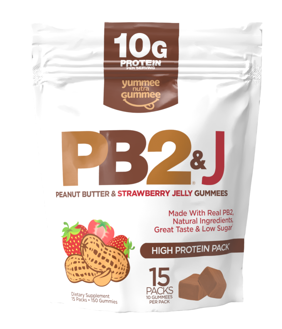 PB2&J Protein Gummies — High Protein Snack