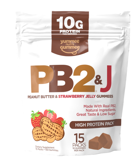 PB2&J Protein Gummies — High Protein Snack